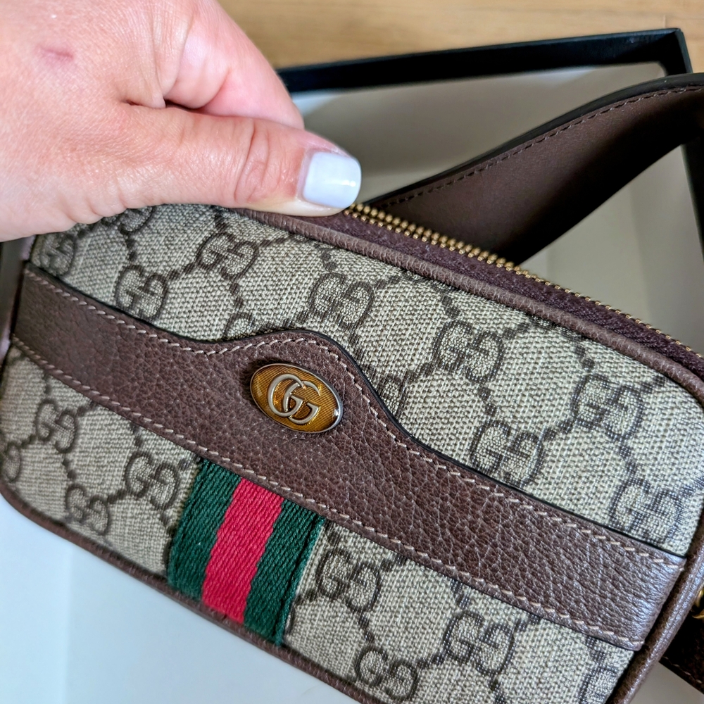 Gucci Monogram Crossbody Bag